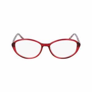 Marchon NYC M 5025 N Eyeglasses 625 Crystal Red Red Marble 55mm